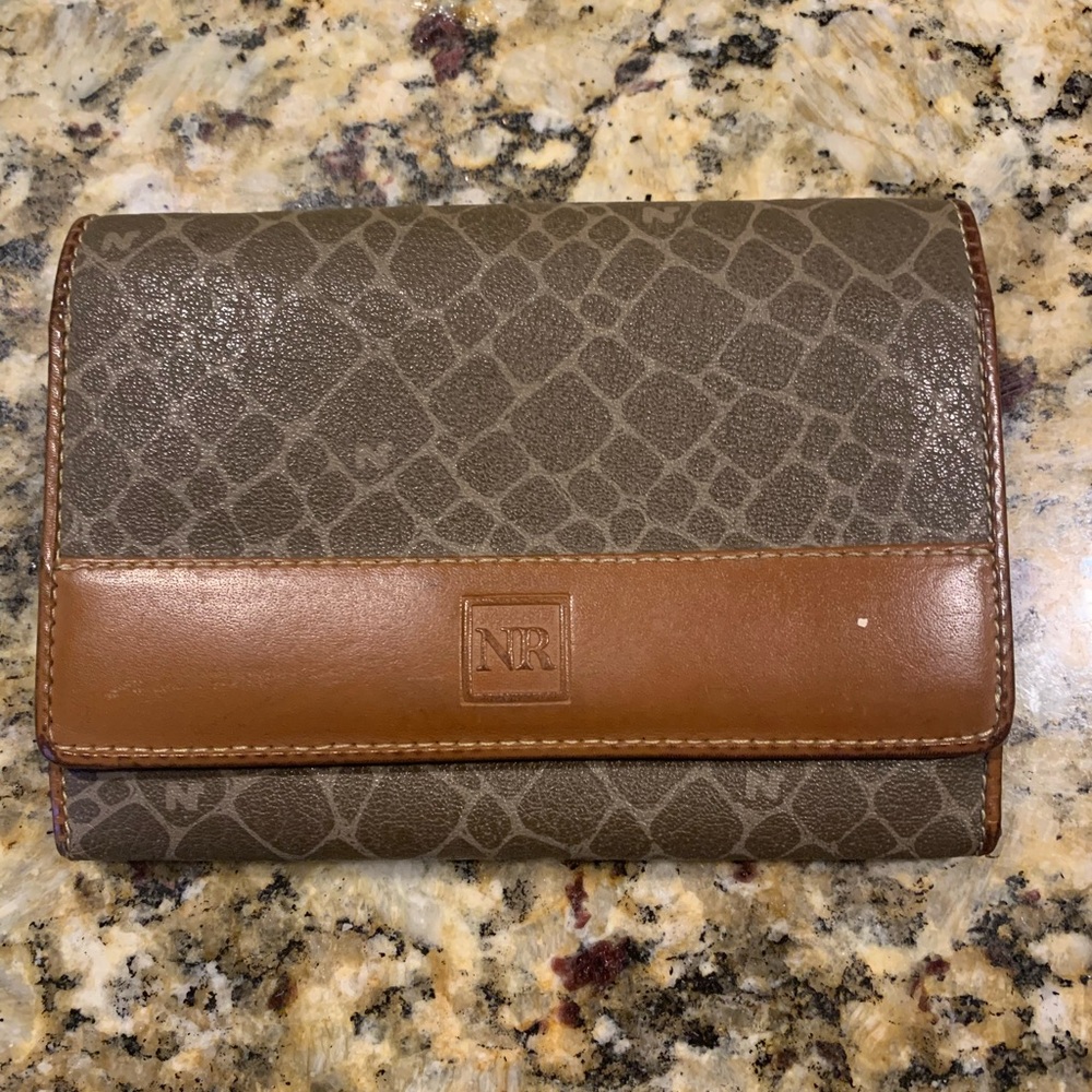 Nina Ricci Leather Wallet with Kisslock